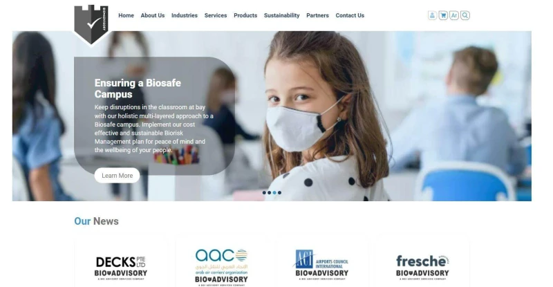 Bio Advisory Group Website