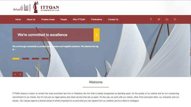 Ittqan Law Website