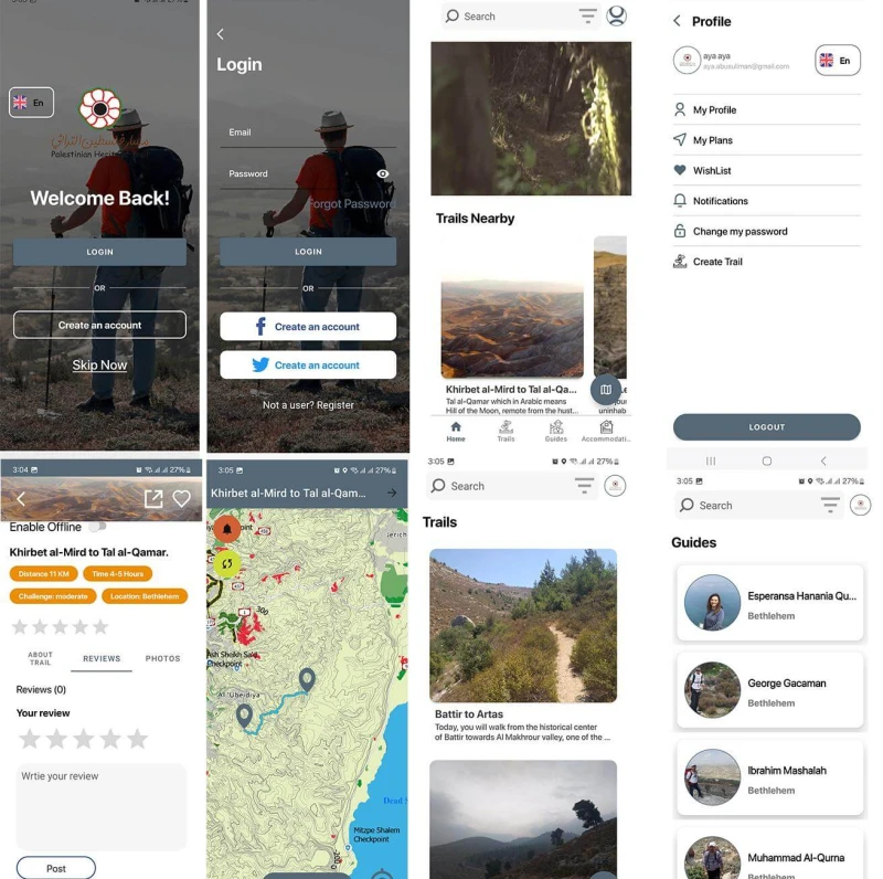 Palestine Heritage Trail App